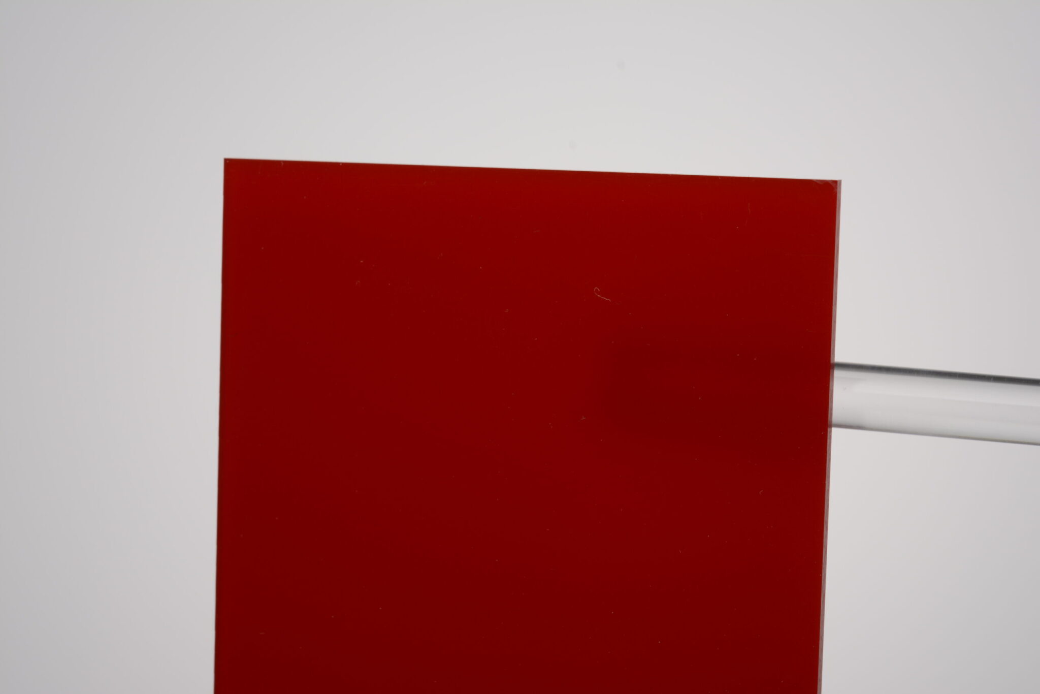 PLEXIGLAS® 3 mm rot 3H01 blickdicht